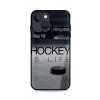 Kryt TopQ iPhone 13 silikón Hockey Is Life 64893 Kryt TopQ iPhone 13 silikón Hockey Is Life 64893