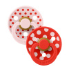 BIBS STUDIO Colour Polka cumlíky z prírodného kaučuku 2ks - veľkosť 1 Variant: Blossom / Candy Apple BIBS STUDIO Colour Polka cumlíky z prírodného kaučuku 2ks - veľkosť 1 Variant: Blossom / Candy Apple