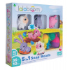 Trefl Lalaboom - Darčeková súprava spájacích korálkových blokov Zvieracia farma - 25 ks 61872 Trefl Lalaboom - Darčeková súprava spájacích korálkových blokov Zvieracia farma - 25 ks 61872