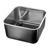 Nerezový drez 500x500x300 mm Nerezový drez 500x500x300 mm