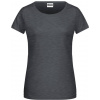 DAIBER JN 8007 / Dámske tričko z bio bavlny - black heather L DAIBER JN 8007 / Dámske tričko z bio bavlny - black heather L
