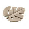 Zopa Silikónové hryzátko Leaf Sand Beige Zopa Silikónové hryzátko Leaf Sand Beige