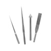 Shesto Modelcraft diamantové jehlové pilníky sada 4 ks Shesto Modelcraft diamantové jehlové pilníky sada 4 ks