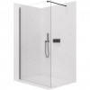 CERANO - Sprchová zástena Walk-in Onyx Cube Ľ/P - 8 mm - hranatá vzpera - čierna matná, transparentné sklo - 60x200 cm CERANO - Sprchová zástena Walk-in Onyx Cube Ľ/P - 8 mm - hranatá vzpera - čierna matná, transparentné sklo - 60x200 cm