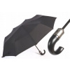 Dáždniky - Automatický skladací dáždnik, s obalom čiernej, šedej, viacsekej (Britská dáždnikka Zest 2*Rukoväť z koženého vlákna z auta) Dáždniky - Automatický skladací dáždnik, s obalom čiernej, šedej, viacsekej (Britská dáždnikka Zest 2*Rukoväť z koženého vlákna z auta)