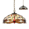 Luster PESTRÁ VÁŽKA Tiffany Prezent 1708 vzor 22 Luster PESTRÁ VÁŽKA Tiffany Prezent 1708 vzor 22