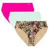 Dámske nohavičky Under Armour Pure Stretch No Show Bikini- Print 3Pack Hue 500 XL Dámske nohavičky Under Armour Pure Stretch No Show Bikini- Print 3Pack Hue 500 XL