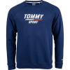Tommy Hilfiger PRINTED FLEECE CREW tmavo modrá,biela,červená Pánska mikina S Tommy Hilfiger PRINTED FLEECE CREW tmavo modrá,biela,červená Pánska mikina S