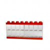 Smartlife LEGO zberateľská skrinka na 16 minifigúrok - červená Smartlife LEGO zberateľská skrinka na 16 minifigúrok - červená