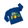 Bavlnený nátelník JOHN DEERE - modrý - 116 Bavlnený nátelník JOHN DEERE - modrý - 116