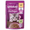 Mokré krmivo pre mačky Whiskas Junior, kapsička 85 g, kuracie mäso v želé pre mačiatka Mokré krmivo pre mačky Whiskas Junior, kapsička 85 g, kuracie mäso v želé pre mačiatka