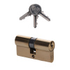 VL60 cylindrická vložka 30x30mm, mosadzná, 3 kľúče, skrutka M5x65mm VL60 cylindrická vložka 30x30mm, mosadzná, 3 kľúče, skrutka M5x65mm