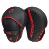 RDX Sports Boxerské lapy Focus Pads Red – RDX RDX Sports Boxerské lapy Focus Pads Red – RDX