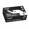 Ochranné nitrilové rukavice Paclan čierne, veľkosť XL, 100 ks na čistenie Ochranné nitrilové rukavice Paclan čierne, veľkosť XL, 100 ks na čistenie