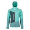 Ortovox Westalpen Softshell Jacket W ice waterfall S; Modrá bunda Ortovox Westalpen Softshell Jacket W ice waterfall S; Modrá bunda