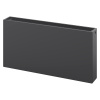 Mexen Flat CF33 doskový radiátor 400 x 2000 mm, bočné pripojenie, 3163 W, antracit - W433F-040-200-66 Mexen Flat CF33 doskový radiátor 400 x 2000 mm, bočné pripojenie, 3163 W, antracit - W433F-040-200-66