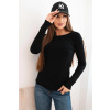 Legínovo Dámsky viskózový sveter s okrúhlym výstrihom a priliehavým strihom sivý Farba: Čierna, Veľkosť: UNI Legínovo Dámsky viskózový sveter s okrúhlym výstrihom a priliehavým strihom sivý Farba: Čierna, Veľkosť: UNI