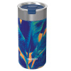 Quokka Boost Nerezový termohrnček so sitkom Blue Jungle 400 ml Quokka Boost Nerezový termohrnček so sitkom Blue Jungle 400 ml