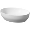 Cersanit LARGA Umývadlo na dosku elipsa 50x38cm keramické, Biela Mat K677-017 K677-017 Cersanit LARGA Umývadlo na dosku elipsa 50x38cm keramické, Biela Mat K677-017 K677-017