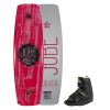 JOBE ARMADA RED WAKEBOARD 137 & HOST BINDINGS JOBE ARMADA RED WAKEBOARD 137 & HOST BINDINGS
