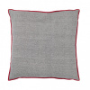 Textilomanie Dekoračná obliečka na vankúš ARGILA 45x45 cm, sivá Textilomanie Dekoračná obliečka na vankúš ARGILA 45x45 cm, sivá