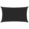 Slnečná plachta, 160 g/m², čierna, 5x8 Slnečná plachta, 160 g/m², čierna, 5x8