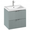 Cersanit Tirso Skříňka s umyvadlem 60 cm, fjord mat S801-544 Cersanit Tirso Skříňka s umyvadlem 60 cm, fjord mat S801-544