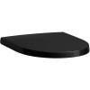 LAUFEN Moderna S WC sedadlo so spomaľovacím sklápacím systémom, odnímateľné, lesklá čierna, H8905410200001 LAUFEN Moderna S WC sedadlo so spomaľovacím sklápacím systémom, odnímateľné, lesklá čierna, H8905410200001