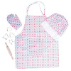 Bigjigs Kuchaský set se zástěrou s puntíky Bigjigs Kuchaský set se zástěrou s puntíky