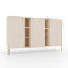 Nábytek PEGAS s.r.o. Komoda 3D 6P Tili Písková béžová+Písková béžová Nábytek PEGAS s.r.o. Komoda 3D 6P Tili Písková béžová+Písková béžová