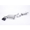 Milltek Sport výfukový systém cat-back s rezonátorem (tišší) pro Audi S3 2.0 T quattro 3-dvéř. 8P 2006-2012, černé koncovky Milltek Sport výfukový systém cat-back s rezonátorem (tišší) pro Audi S3 2.0 T quattro 3-dvéř. 8P 2006-2012, černé koncovky