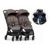 Bumprider Connect Mini 2x kočík s madlom Taupe Bumprider Connect Mini 2x kočík s madlom Taupe