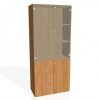 Policová skriňa Drive, zámok, 80x185x42 cm, jelša/jelša Policová skriňa Drive, zámok, 80x185x42 cm, jelša/jelša