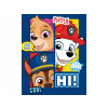 BrandMac Fleecová deka Tlapková patrola Paw Patrol motív Playfull BrandMac Fleecová deka Tlapková patrola Paw Patrol motív Playfull