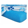 DADKA VRACOV Froté plachta denim Velikost: 60x120x10 detské DADKA VRACOV Froté plachta denim Velikost: 60x120x10 detské