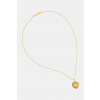 Strieborný náhrdelník AMBUSH Heart Class Ring Charm Necklace 12114803 zlatá ONE SIZE Strieborný náhrdelník AMBUSH Heart Class Ring Charm Necklace 12114803 zlatá ONE SIZE