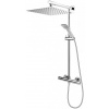 FDesign Anima sprchová súprava nástenná s termostatom s dažďovou sprchou chrómová FD5-ANQ-7U-11 FDesign Anima sprchová súprava nástenná s termostatom s dažďovou sprchou chrómová FD5-ANQ-7U-11