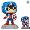 POP! Marvel: The Avengers Captain America (Special Edition) + odznak POP-1290 POP! Marvel: The Avengers Captain America (Special Edition) + odznak POP-1290