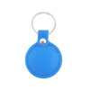 Prístupový čip - Mifare Classic 1K kožený prívesok modrý, štýlový rfid nfc čip v podobe koženého prívesku Prístupový čip - Mifare Classic 1K kožený prívesok modrý, štýlový rfid nfc čip v podobe koženého prívesku