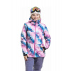 Dámská zimní bunda na lyže/snowboard Meatfly Kirsten jacket 2 5/26 Bubbles Dámská zimní bunda na lyže/snowboard Meatfly Kirsten jacket 2 5/26 Bubbles