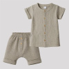 Dojčenská mušelínová košeľa s kraťasmi New Baby linen Podľa obrázku 86 (12-18m) Dojčenská mušelínová košeľa s kraťasmi New Baby linen Podľa obrázku 86 (12-18m)