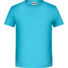 DAIBER JN 8008B / Chlapčenské tričko z bio bavlny - turquoise S DAIBER JN 8008B / Chlapčenské tričko z bio bavlny - turquoise S