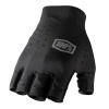 100% SLING Bike Short Finger Gloves Black - L