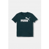 Detské bavlnené tričko Puma ESS No. 1 Logo Tee 684906 zelená 140 Detské bavlnené tričko Puma ESS No. 1 Logo Tee 684906 zelená 140