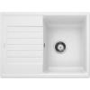 Kuchynský drez Blanco Zia 45 S Compact Biela, bez excentra 524725 Kuchynský drez Blanco Zia 45 S Compact Biela, bez excentra 524725