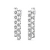 Dámske náušnice Swarovski 5696320 Striebristý Dámske náušnice Swarovski 5696320 Striebristý