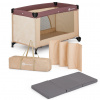 PETITEMARS PETITE&MARS Postieľka cestovná Nyja s matracom Foldie, Urban Jungle Sand PETITEMARS PETITE&MARS Postieľka cestovná Nyja s matracom Foldie, Urban Jungle Sand
