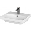 Cersanit CITY 50 Umývadlo nábytkové 50,5x40cm s prepadom, otvor pre bat, Biela K35-005 K35-005 Cersanit CITY 50 Umývadlo nábytkové 50,5x40cm s prepadom, otvor pre bat, Biela K35-005 K35-005