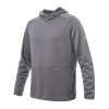 Pánska mikina s kapucňou SENSOR MERINO UPPER traveller šedá XXL Pánska mikina s kapucňou SENSOR MERINO UPPER traveller šedá XXL