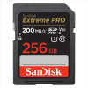 Paměťová karta Sandisk Extreme PRO 256GB SDXC 200MB/s / 140MB/s, UHS-I, Class 10, U3, V30 Paměťová karta Sandisk Extreme PRO 256GB SDXC 200MB/s / 140MB/s, UHS-I, Class 10, U3, V30